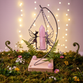 Rose Quartz Fairy Crystal Display
